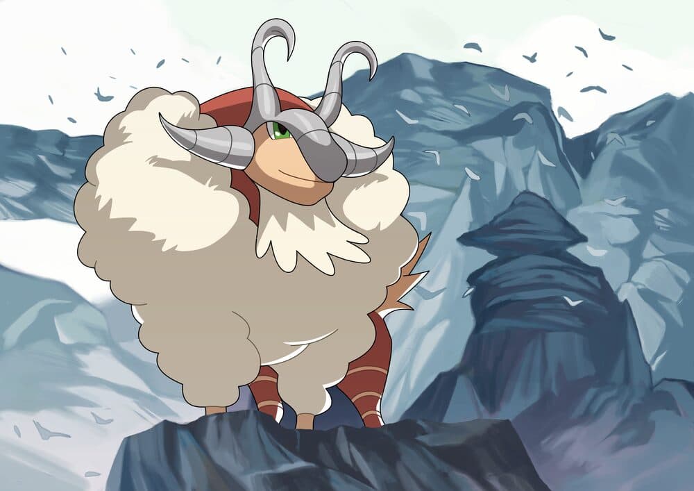 Illustration of Billigote, a normal creo
